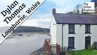 Laugharne  Walking In The Footsteps Of Dylan Thomas Wales [upl. by Onig]