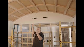 Barrel Vaulted Coffered Ceiling [upl. by Jennie]