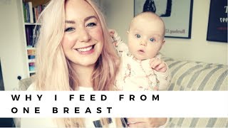 SingleSided Breastfeeding  How to avoid Mastitis Bad Latch amp Reduce Breastmilk [upl. by Ayimat74]