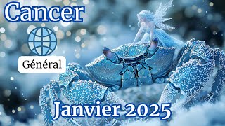 ♋ Cancer Janvier 2025  GÉNÉRAL  Énergies incroyablesssss  vos choix mènent à la réussite  🚀✨ [upl. by Dinan]