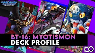 BT16 MaloMyotismon Deck Profile Digimon Card Game [upl. by Eronaele]