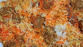 Karachi Beef Biryani Recipe  Famous Karachi Beef Biryani  Degi Beef Biryani  Simple Easy Biryani [upl. by Eelano]