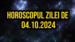 Horoscopul zilei de 4 octombrie 2024 Berbecii au parte de o resetare în zona relațiilor [upl. by Anitnerolf]