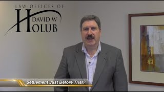 Why Do Settlement Negotiations Happen Just Before Trial  Indiana Lawyer Explains [upl. by Eittam195]