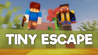 Minecraft but its a tiny escape maze [upl. by Blakely837]