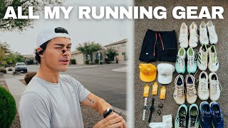 ALL MY RUNNING GEAR  My Top Recommendations for Runners [upl. by Charmion]