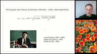 Fundamentos de Química Orgânica  Aula 5 Polaridade da Ligação Química [upl. by Decato]