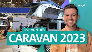 Caravan Salon 2023 aus Düsseldorf  ARD Reisen [upl. by Elleivap]