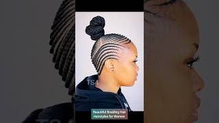 Beautiful Braiding Hair Hairstyles for Women shorts hairstyles protectivestyles braids [upl. by Lamprey600]