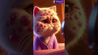 Heartbreaking Struggles of a Cat with Acne A Journey of Resilience 😿💔 CatLove AI CatVideos [upl. by Lahcear]