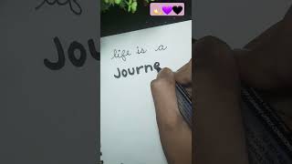 Calligraphy writing  inspirational  art and craft  shorts  unique steps and styles [upl. by Ellehcsor]