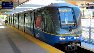 TransLink Millennium Line SkyTrain  Lougheed Town Centre to Lafarge LakeDouglas 2024 [upl. by Ahsain]