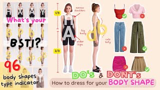 Why I Look Bad in Everything I Wear How to Dress for Your BODY SHAPE  96 Body Shape Type Indicator [upl. by Kred]