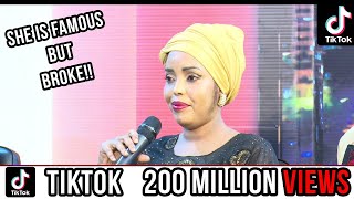 THIS FAMOUS SOMALI WOMAN ON TIKTOK IS BROKE quotnakupenda mimi sanaquot i love you more than my life Song [upl. by Nuris576]