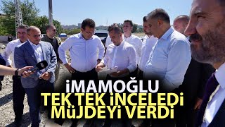 Ekrem İmamoğlu Hatayda tek tek inceledi ardından müjdeydi [upl. by Amick189]