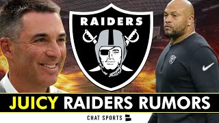 JUICY Raiders Rumors Reveal A LOT About Antonio Pierce amp Tom Telesco [upl. by Notlek180]