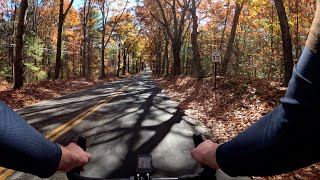 50 Mile Ride to Wendell State Park  Fall Foliage Forever [upl. by Binah606]