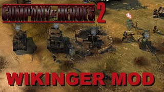 Company of Heroes 2 Wikinger Mod Playing with British Part 2 [upl. by Hsitirb]