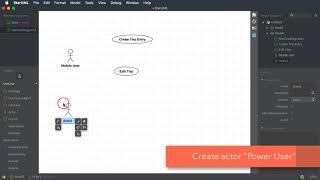 How to Create Associations in Use Case Diagrams using StarUML [upl. by Hollander]