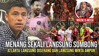 RASAIN AKIBATNYA🔴 akibat kesombongan Atlanta kena serang fans Messi setelah olok olok Messi [upl. by Lepp]