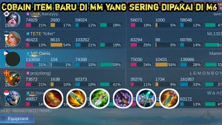 Sakit banget mm ini pake item baru  Mobile Legends Bang Bang Indonesia [upl. by Wivinah]