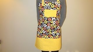 How to Sew an Apron DIY [upl. by Lashonda700]