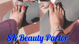 My Beautiful Silver Payal amp Toe Ring Designs 2023  Foot Jewellery Bichhiya Design  SK Beauty [upl. by Eniad]