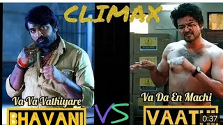 MASTER climax dance vijay and vijay sethupathy [upl. by Dahlia]