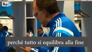 Marsiglia la carica di Bielsa nello spogliatoio quotResistete allingiustiziaquot [upl. by Zined]