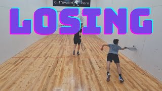 Racquetball Clips 137  Losing [upl. by Judsen]