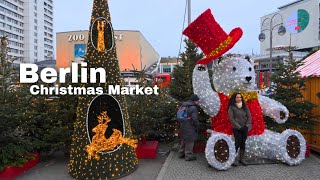 Berlin Christmas Market 2024 in 4K HDR  A Magical Day at Kurfuerstendamm [upl. by Tillfourd369]