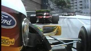 Schumacher onboard  Monaco 1992 Great Skills and Sound [upl. by Adraynek]