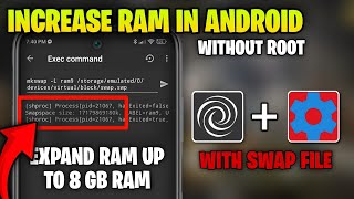 How to Increase RAM on Android up to 8GB RAM without root  using brevent [upl. by Yborian481]