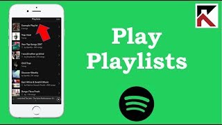 How To Play Your Playlists On Spotify iPhone [upl. by Edlihtam]