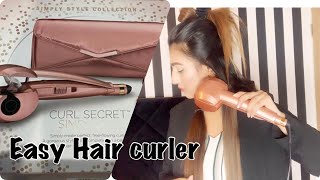 BaByliss hair curler review  Curl secret simplicity haircurler babyliss [upl. by Halona]