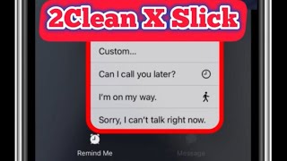 I Can’t Talk Right Now  2Clean X Slicky Promo [upl. by Anitselec]