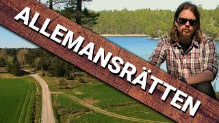 Allemansrätten visar vägen till friluftslivet  Reportage 1 [upl. by Ahsenauj]