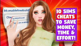 Top 10 Sims 4 Cheats in 2023 to save you Money Time amp Effort [upl. by Gimpel]