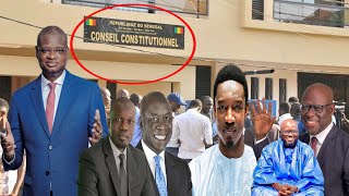 Urgent‼️ Dernière minute  Conseil constitutionnel Vérification des parrainages Sonko… [upl. by Leidgam]