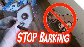 Stop Dogs From Unwanted Barking with DogTek Sonic BirdHouse [upl. by Ajram]