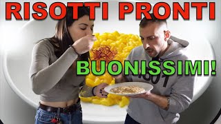 Proviamo i risotti pronti del supermercato BUONISSIMI [upl. by Horlacher]