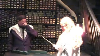 Ollivanders wand experience ceremony  Wizarding World of Harry Potter  Universal Studios Florida [upl. by Ytirehc955]