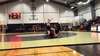 Varsity Andres vs Beville 156lbs 2025 [upl. by Katine116]