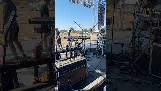 Soundcheck in Waco stage music lanco livemusic electricguitar behindthescene [upl. by Nnyw]