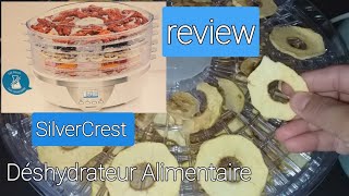 SilverCrest Food Dehydrator review by Aminas Gulzaria  Déshydrateur Alimentaire SilverCrest [upl. by Sacttler]