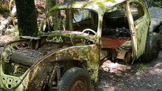 Ivanssons Car Scrap in Båstnäs y1956 [upl. by Maynard]