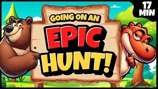 Bear Hunt  Dino Hunt  amp More  Brain Break  Songs for Kids [upl. by Akimehs]