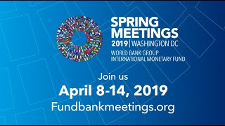 World Bank  IMF Spring Meetings Promo 2019 [upl. by Rebor456]