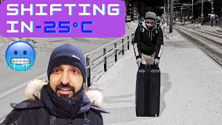 Apartment Shifting in Extreme Weather in Finland [upl. by Livesay655]