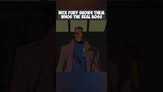 Nick Fury Shows Them Whos The Real Boss 😦 marvel avengers nickfury [upl. by Ronn747]